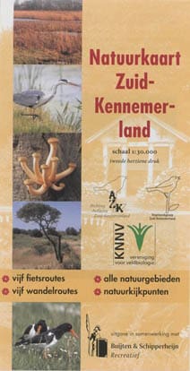 Natuurkaart Zuid-Kennemerland