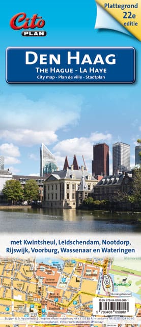 Den Haag stadsplattegrond 23e