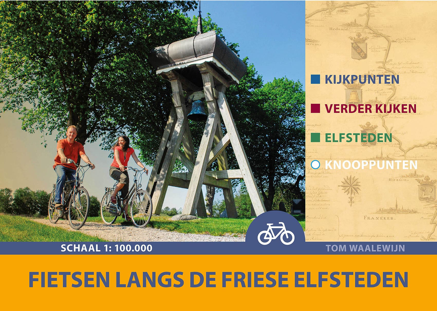 Fietsen langs de Friese Elfsteden