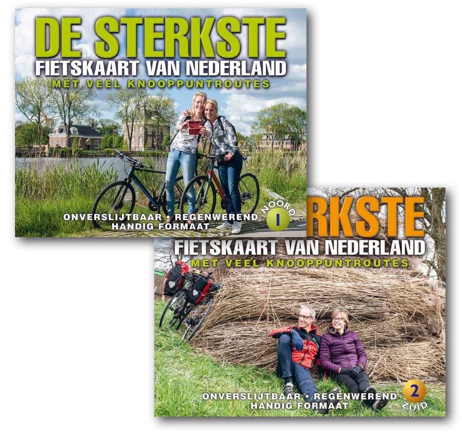 De sterkste fietskaart van Nederland 1+2